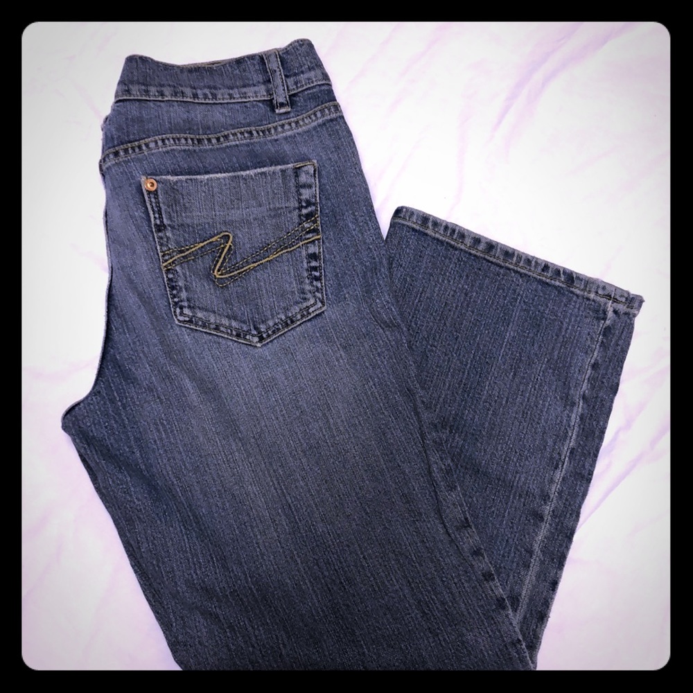 Tint crop jeans, EUC, 8